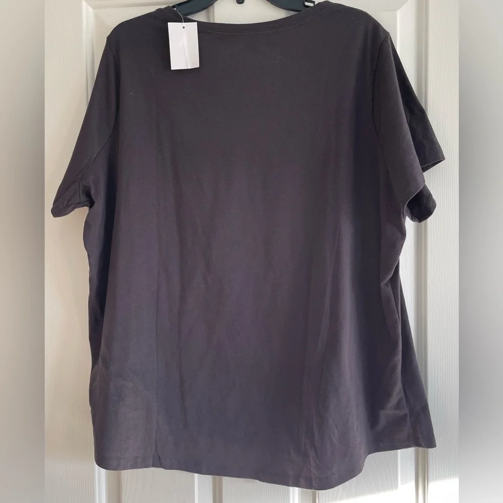 NWT YELLOWSTONE DUTTON RANCH Graphic Tee Shirt Plus Size 2X Dark Gray - Picture 3 of 3
